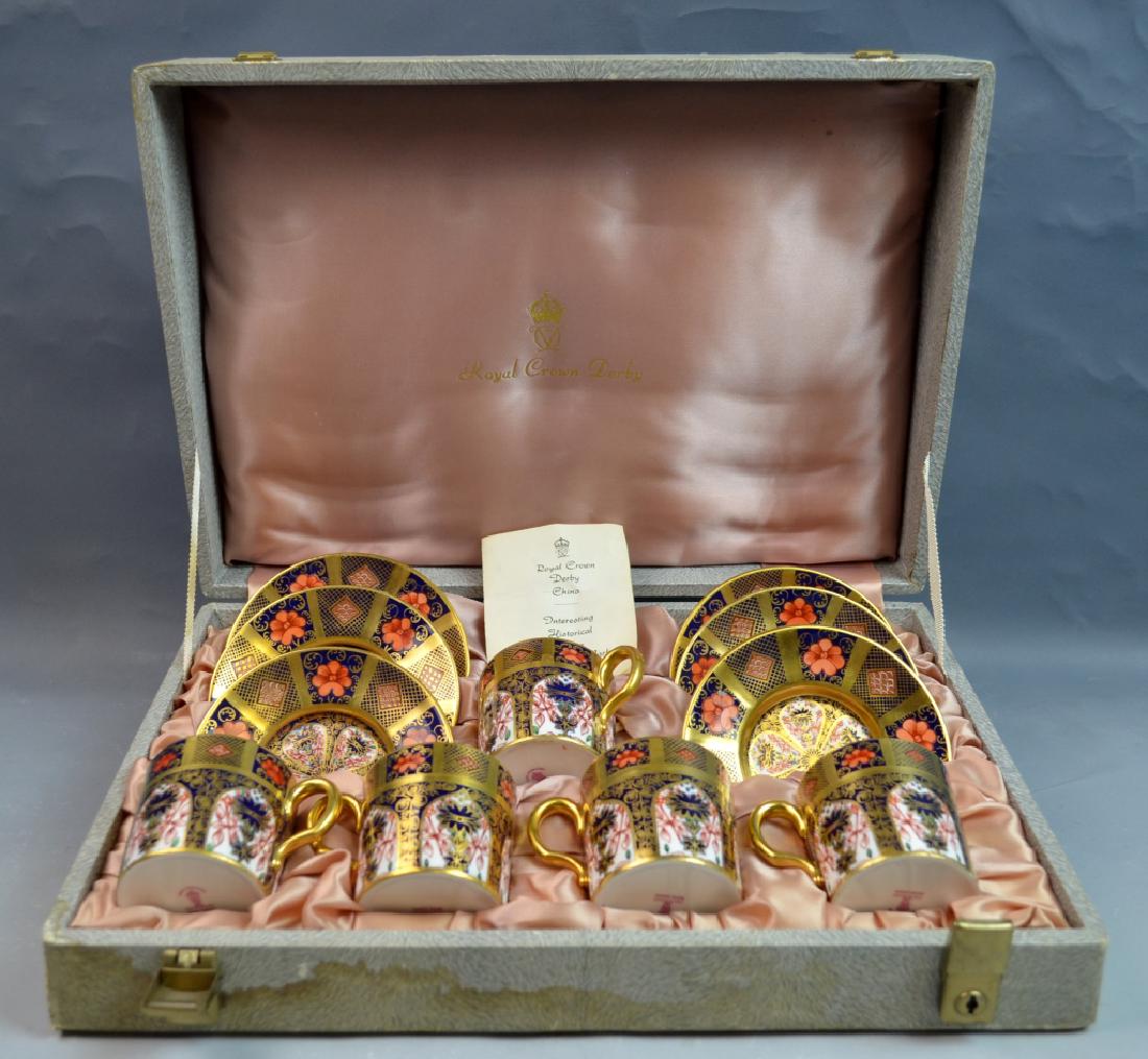 Royal Crown Derby Porcelain Tea Set (1 of 5)
