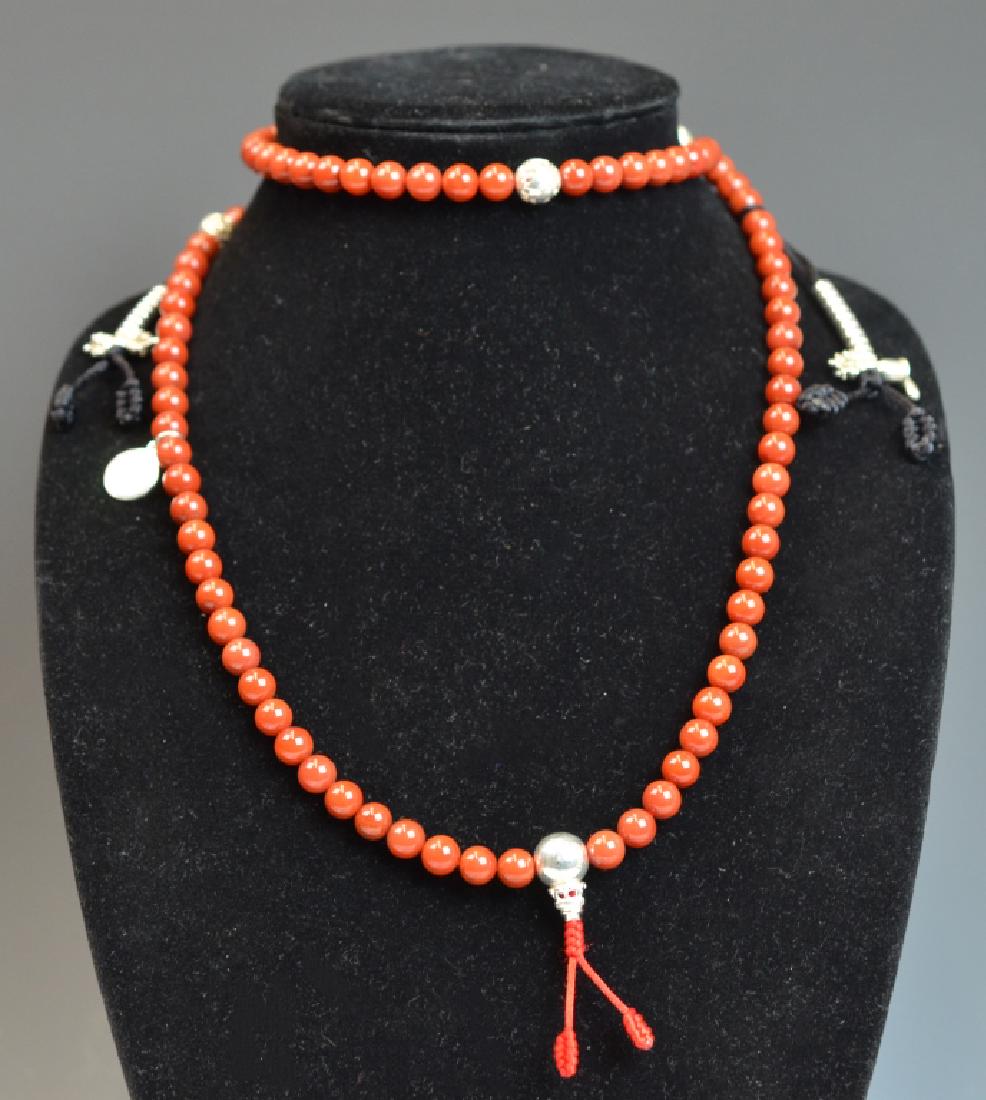 Small Agate Beads Necklace (1 of 4)