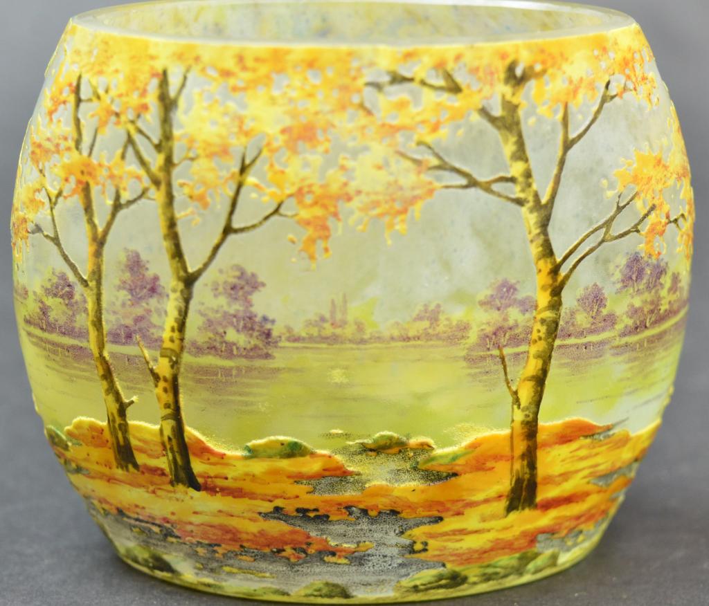 Daum Nancy Summer Scene Bowl (1 of 4)