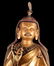 A Large Chinese Gilt Bronze Buddha - 4