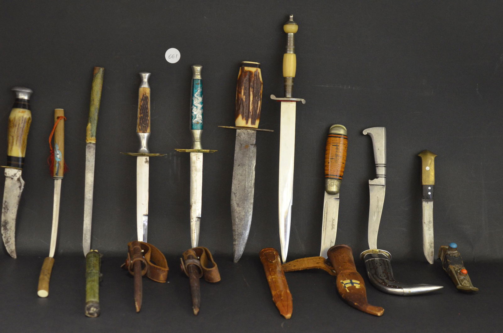A Set of 10 Various Daggers of Different Origins (1 of 2)