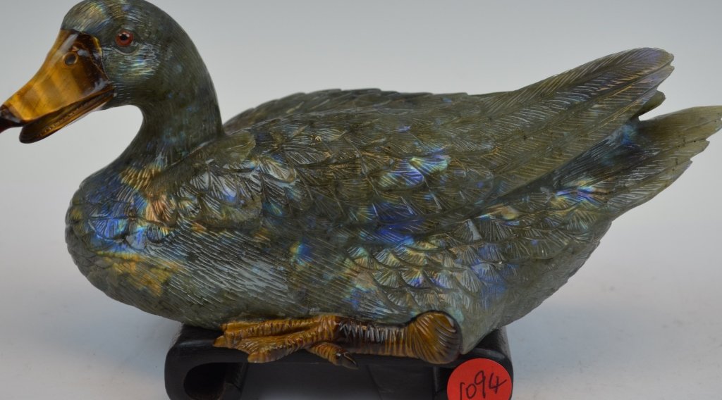 Labradorite Carved Duck (1 of 8)
