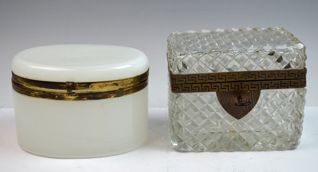 Two Crystal and Opaline Boxes (1 of 7)