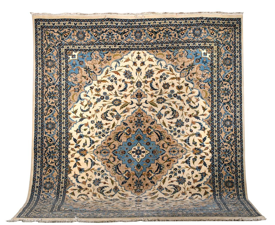 20thC Pakistan Tabriz Room Size Oriental Rug (1 of 14)