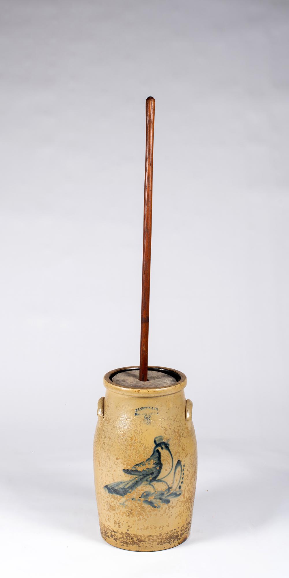 "Maxstun & Co, Fort Edward, NY" Five Gallon Butter (1 of 5)