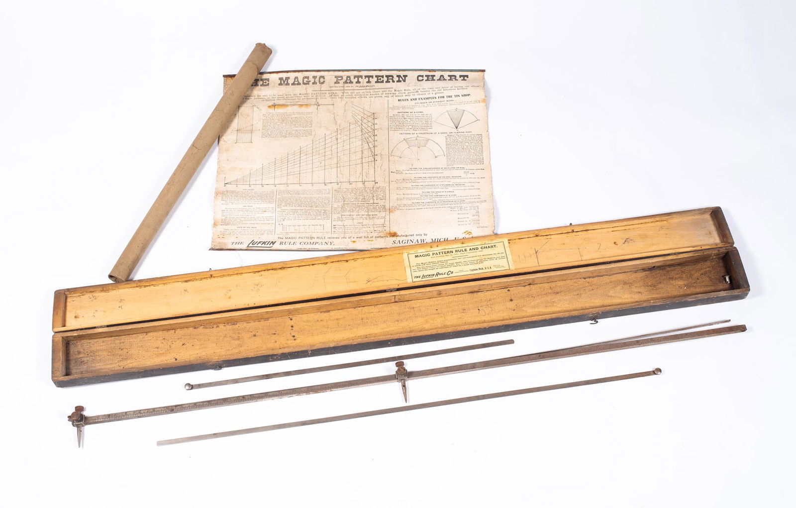Lufkin Rule Co. Magic Pattern Rule and Chart (Complete) (1 of 7)