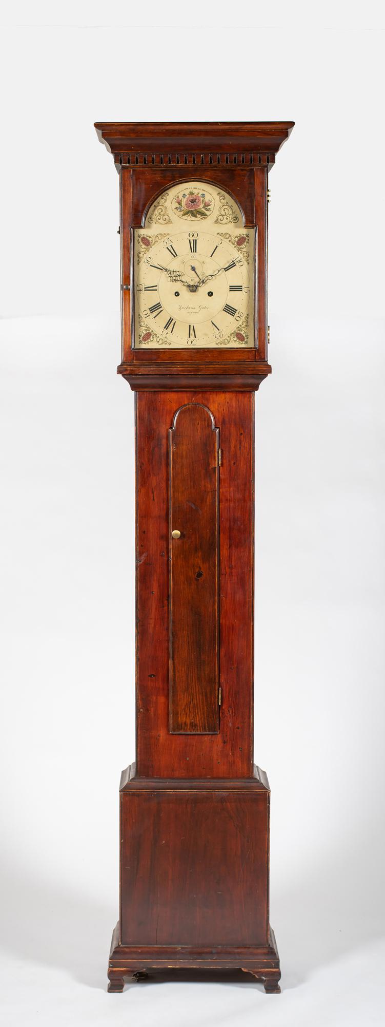 "Zacheus Gates" Reproduction Tall Case Clock (1 of 8)