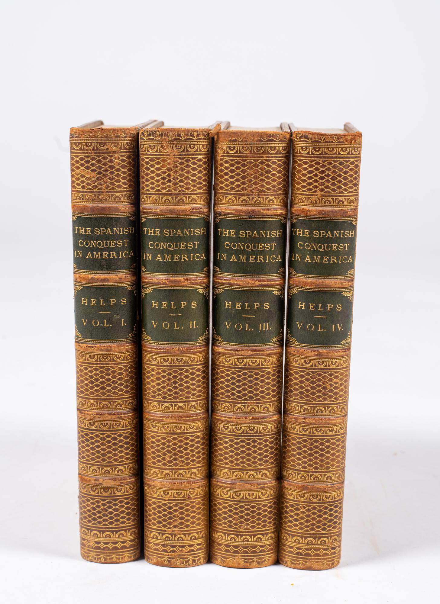 Arthur Helps, The Spanish Conquest in America, Signed (1 of 5)