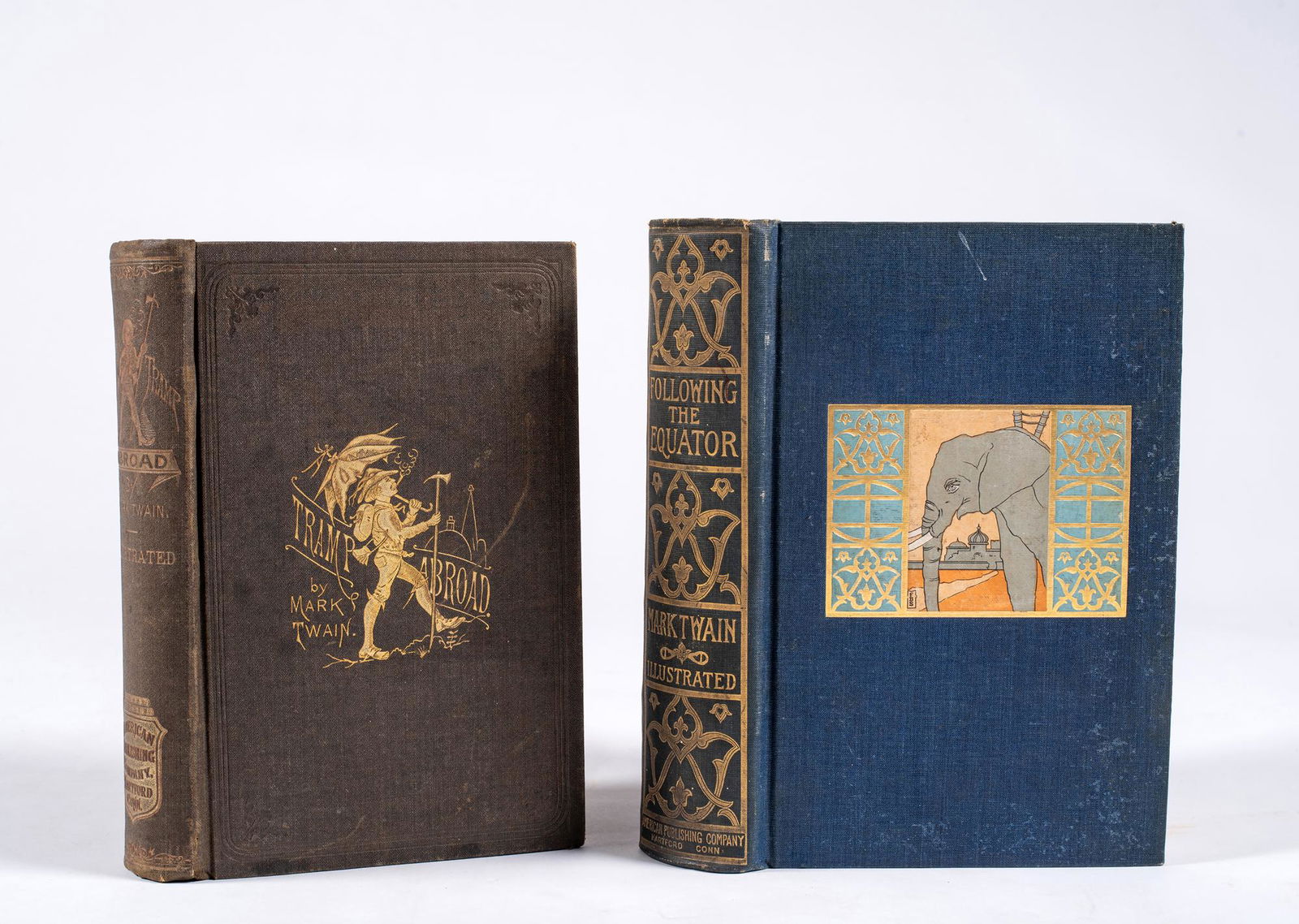 Mark Twain, Two Books (1 of 6)