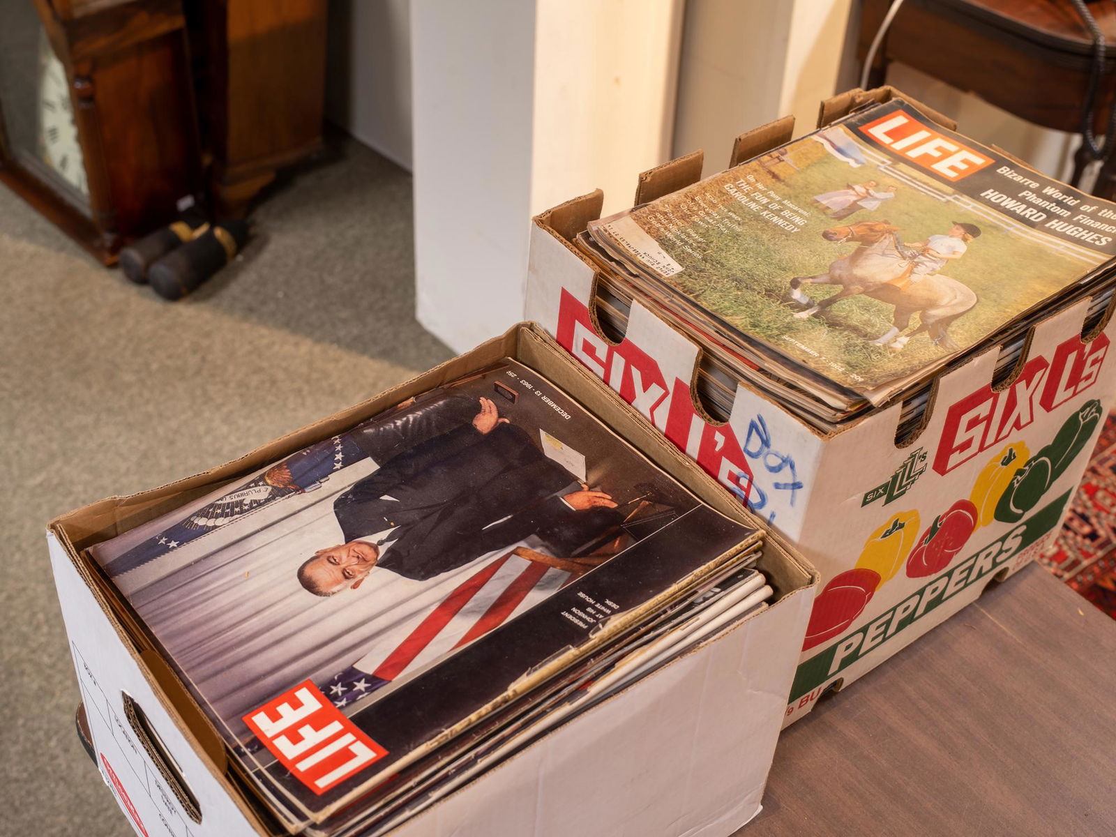 Two Boxes of Life Magazines (1 of 3)