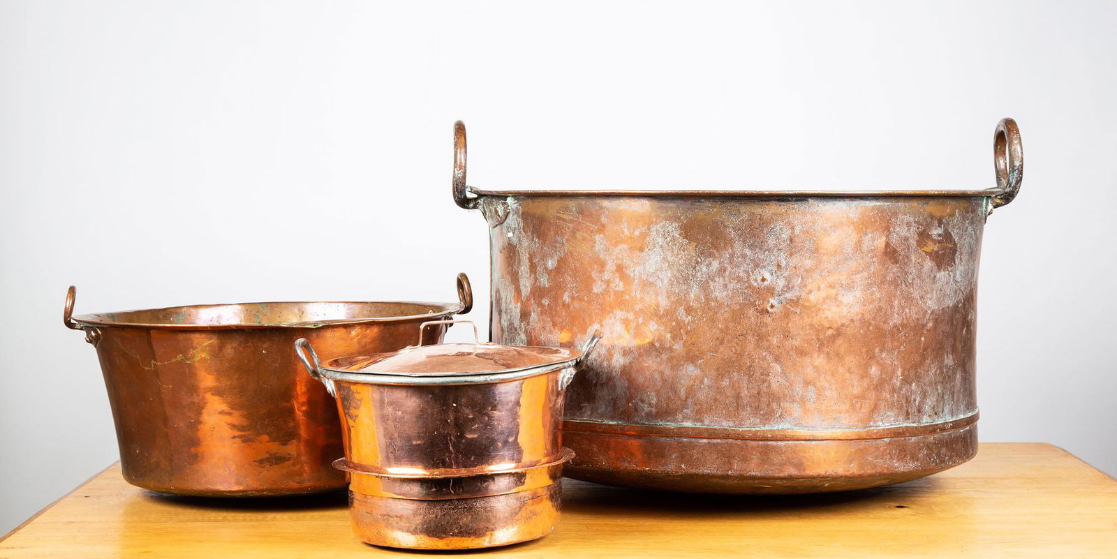 Swedish Lot of Antique Copper Cooking and Fireplace (1 of 9)