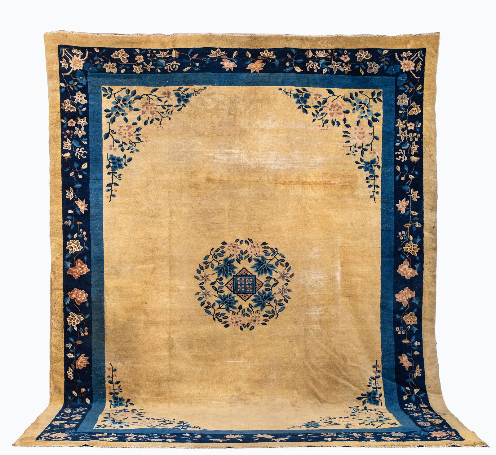 Old Chinese Room Size Oriental Rug (1 of 8)