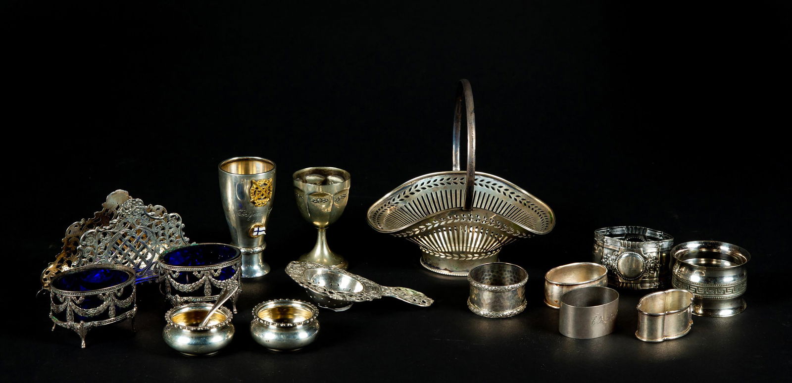 Sterling Silver Lot and Silver Plate (1 of 7)