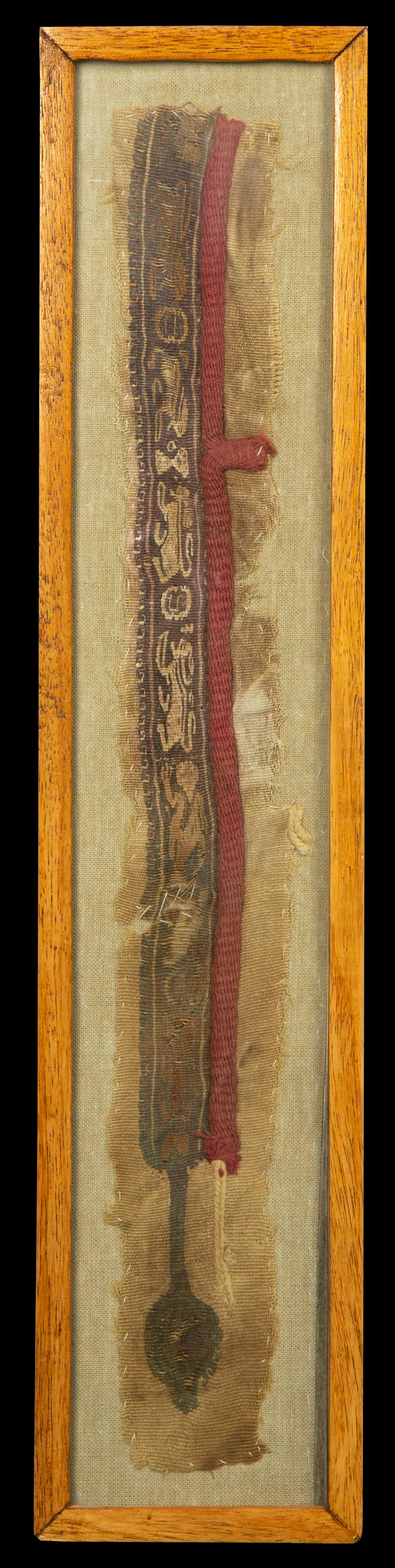 Ancient Egyptian Textile Fragment- Possibly "Coptic" (1 of 6)