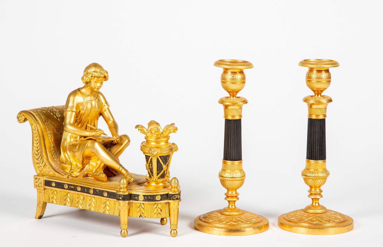 Pair of Classical Style Candle Sticks (1 of 8)