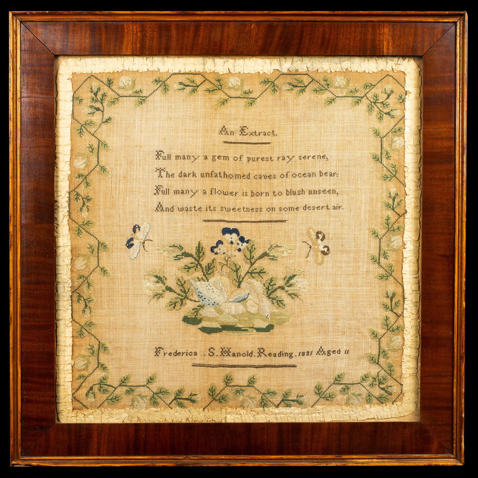 Pennsylvania Sampler - Frederica S. Manold, Reading (1 of 6)