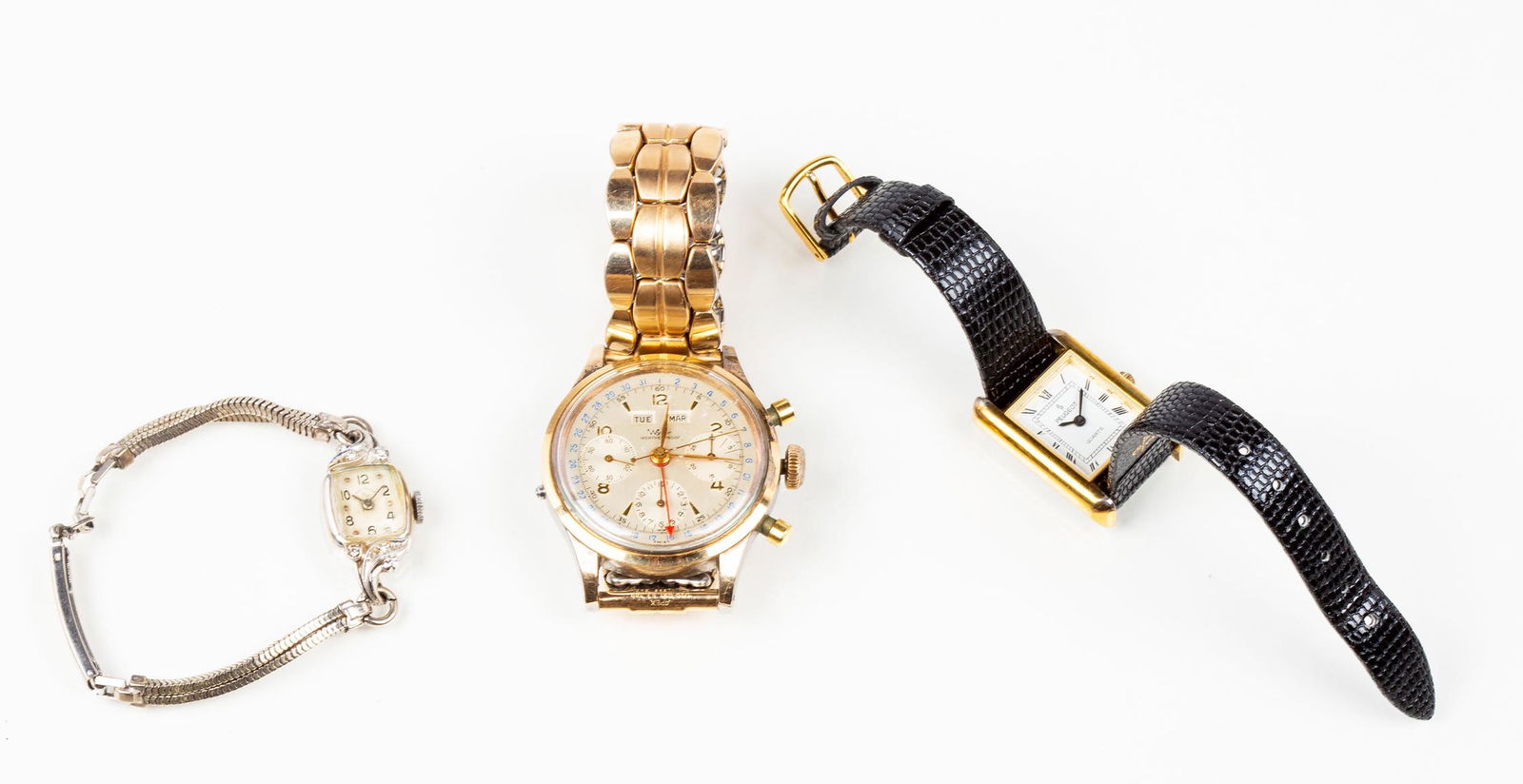 Wyler Chronograph and Two Other Watches (1 of 7)