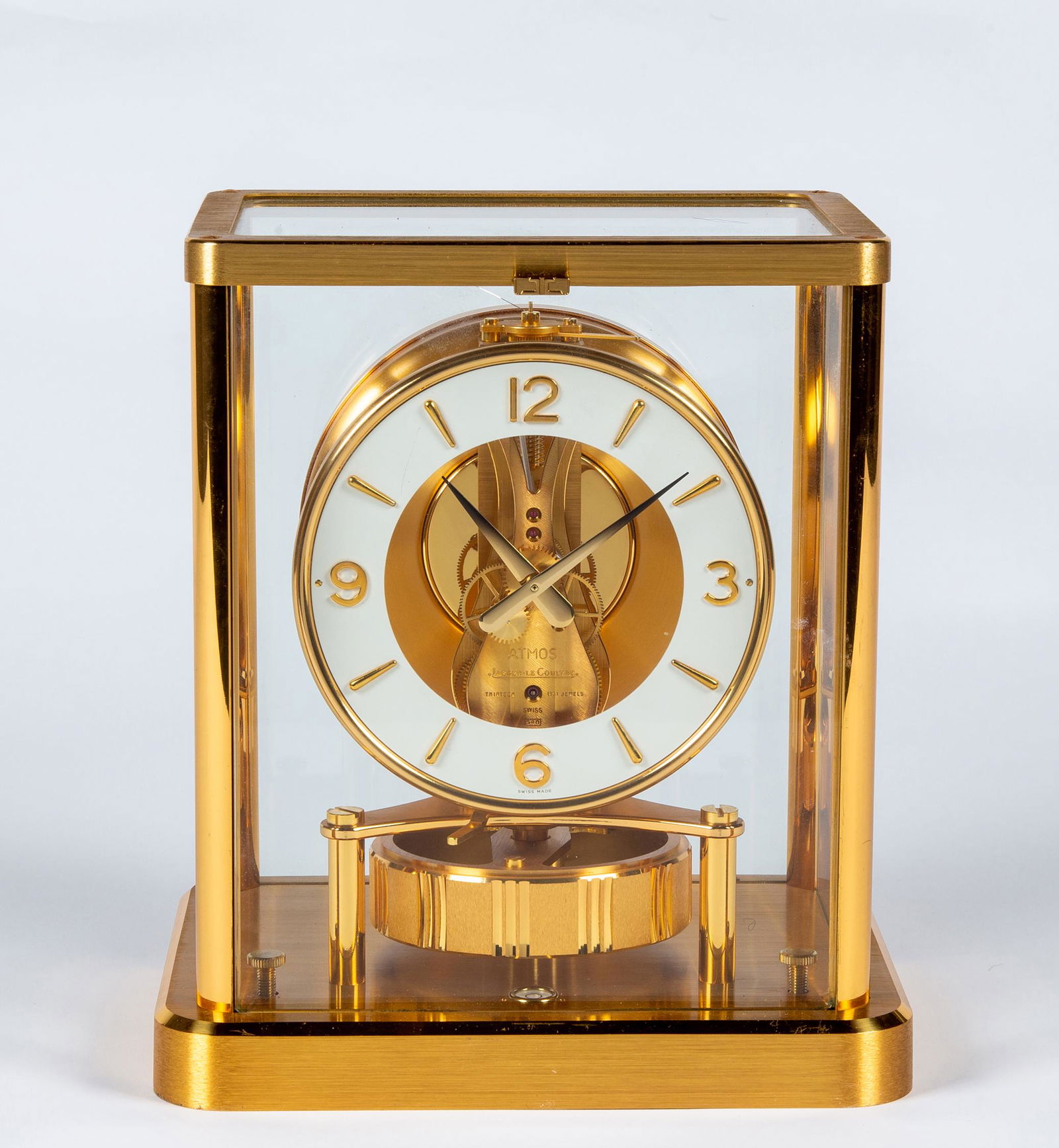 Jaeger LeCoultre Atmos Perpetual Motion Mantel Clock Aug 07, 2021