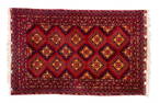 Modern Afghan Scatter Size Oriental Rug