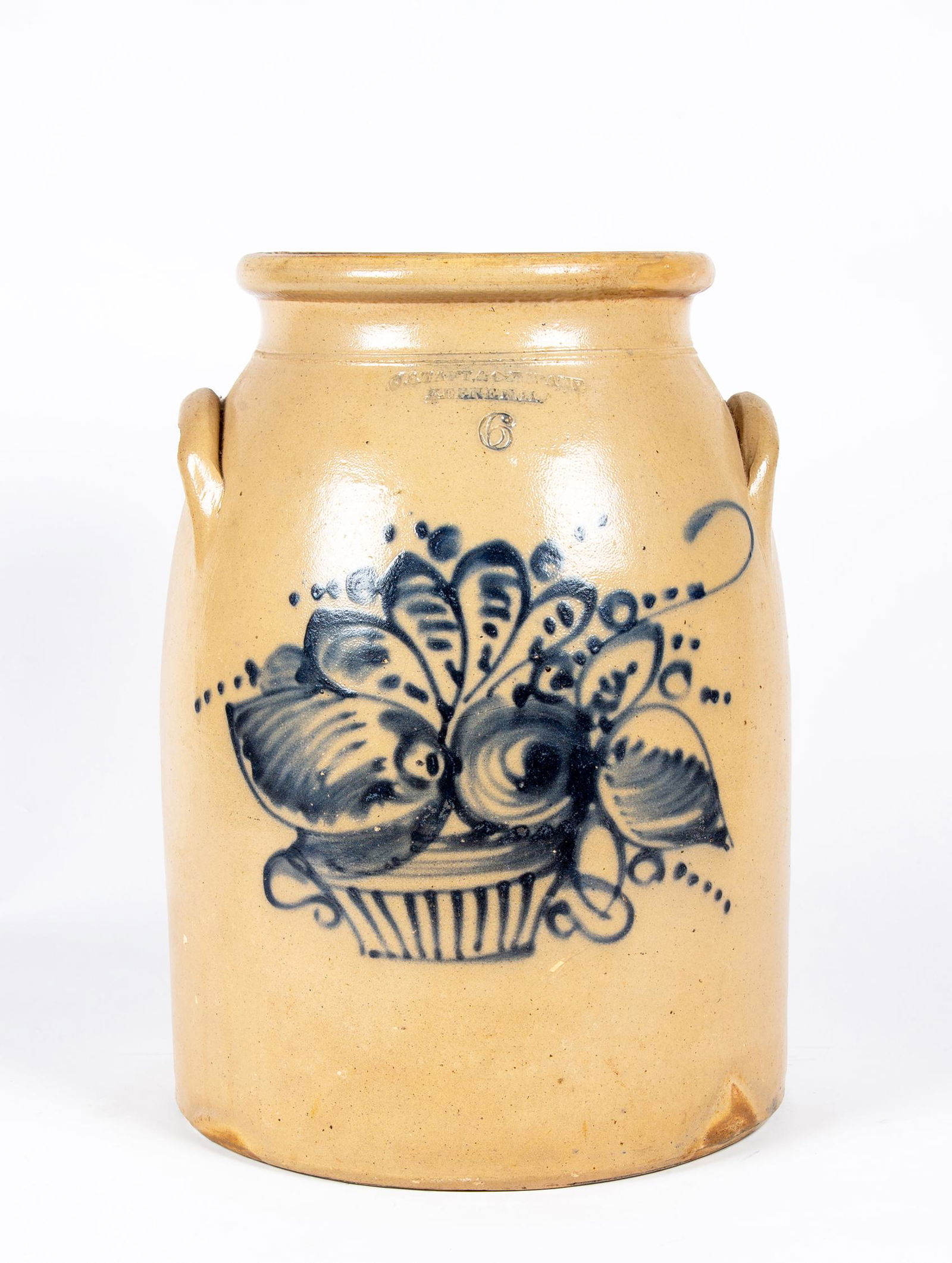 "J.S. Taft" Keene, NH Six Gallon Butter Churn (1 of 7)