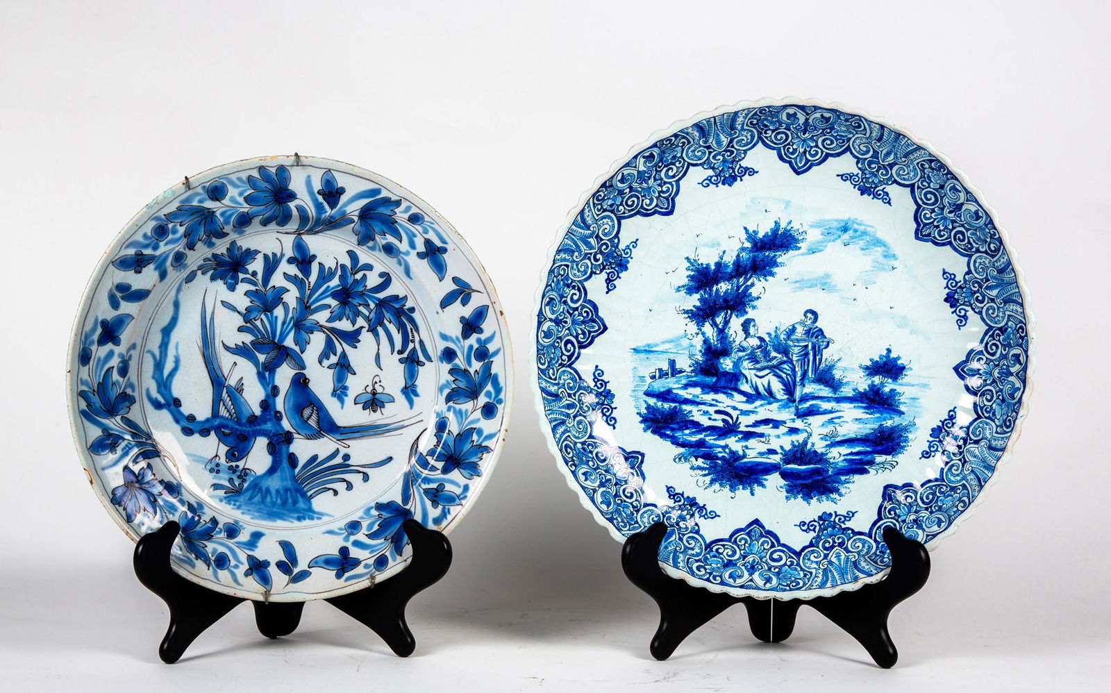 Two Blue and White "Delft" Deep Dishes (1 of 11)