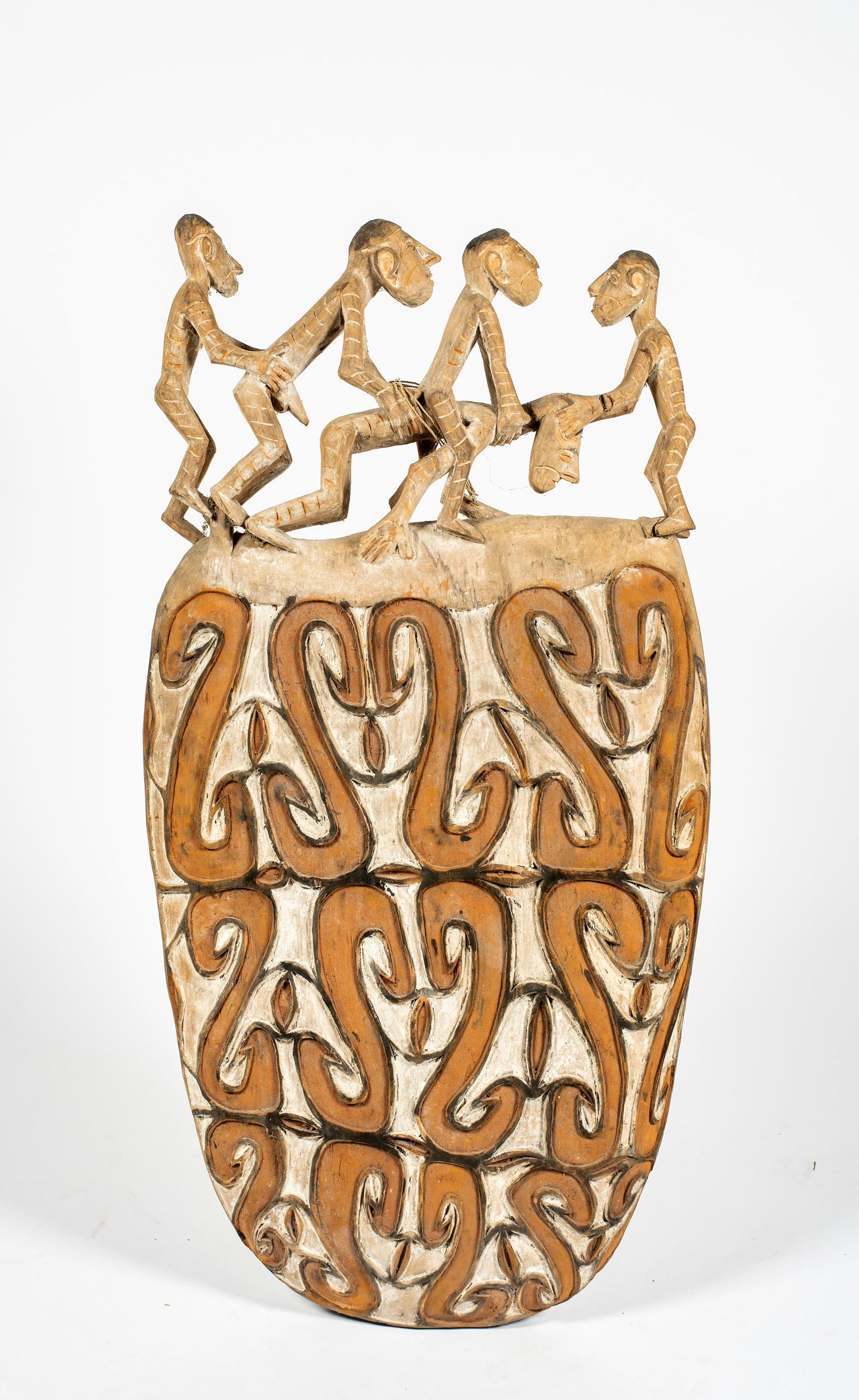 An Asmat Figural Platter (1 of 5)
