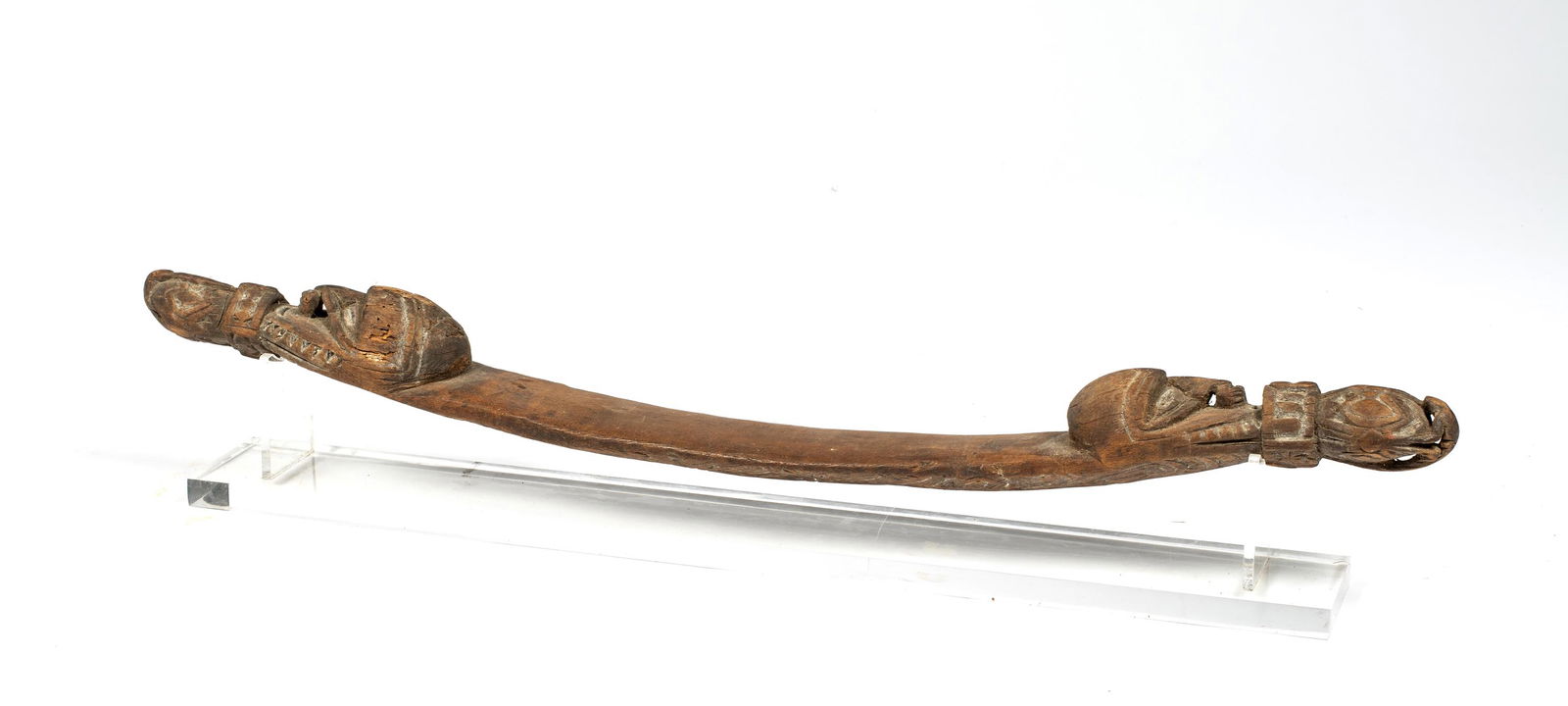 A Sepik River Object, Papua New Guinea: A Sepik River Object, length: 23". Provenance: Irv Fischer Collection, Michigan
