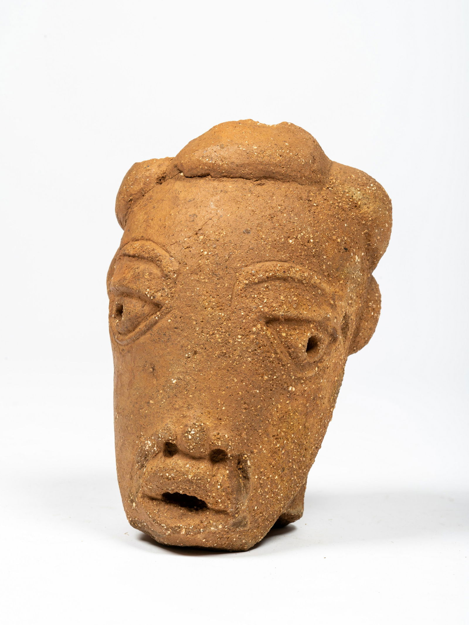 An Ancient Nok Terracotta Bust, Nigeria, 500BC-200AD (1 of 10)