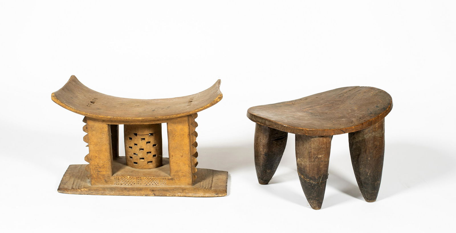 Two African Stools (1 of 4)