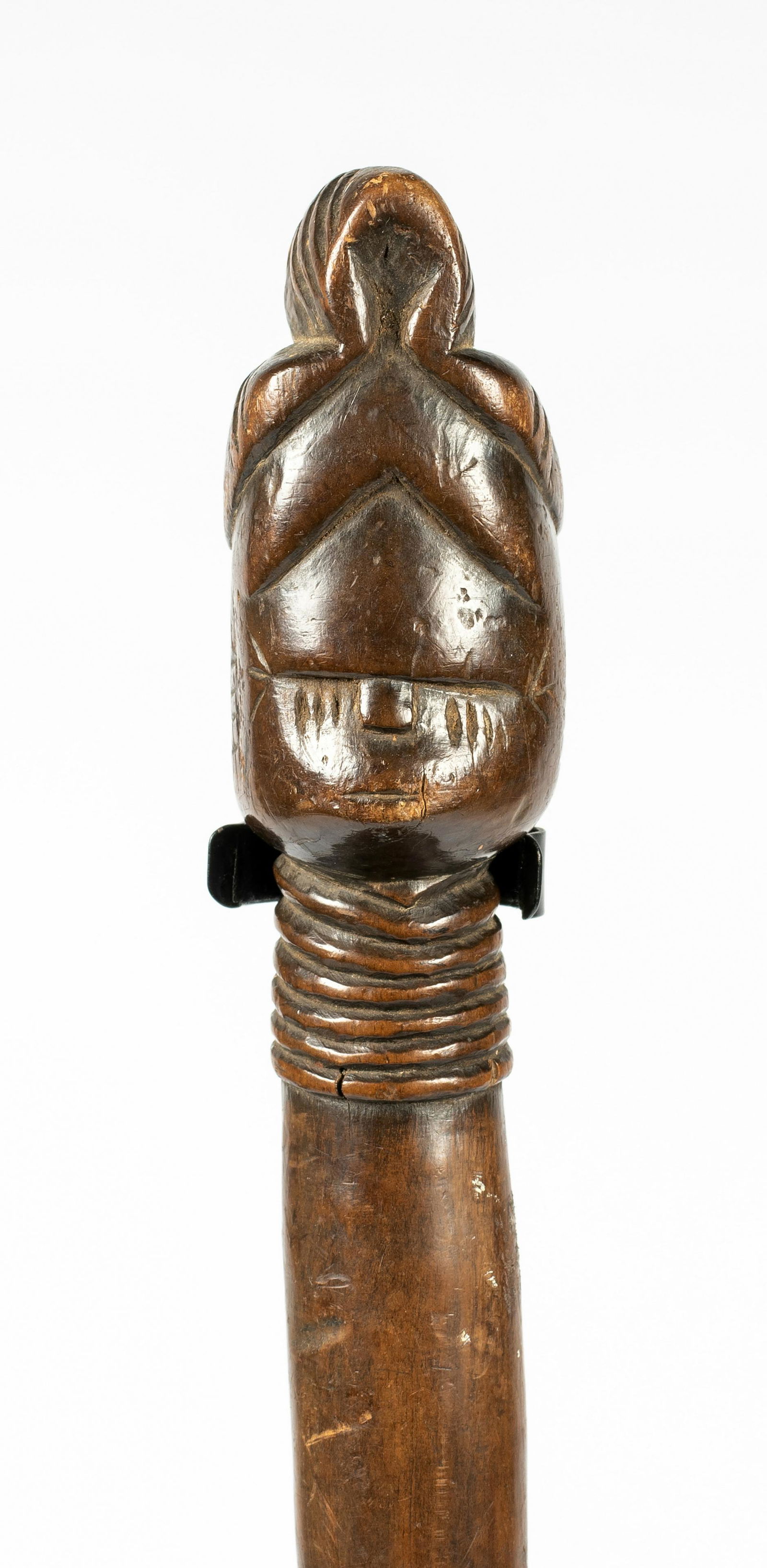 A Sierra Leone Mende Carved Cane (1 of 8)