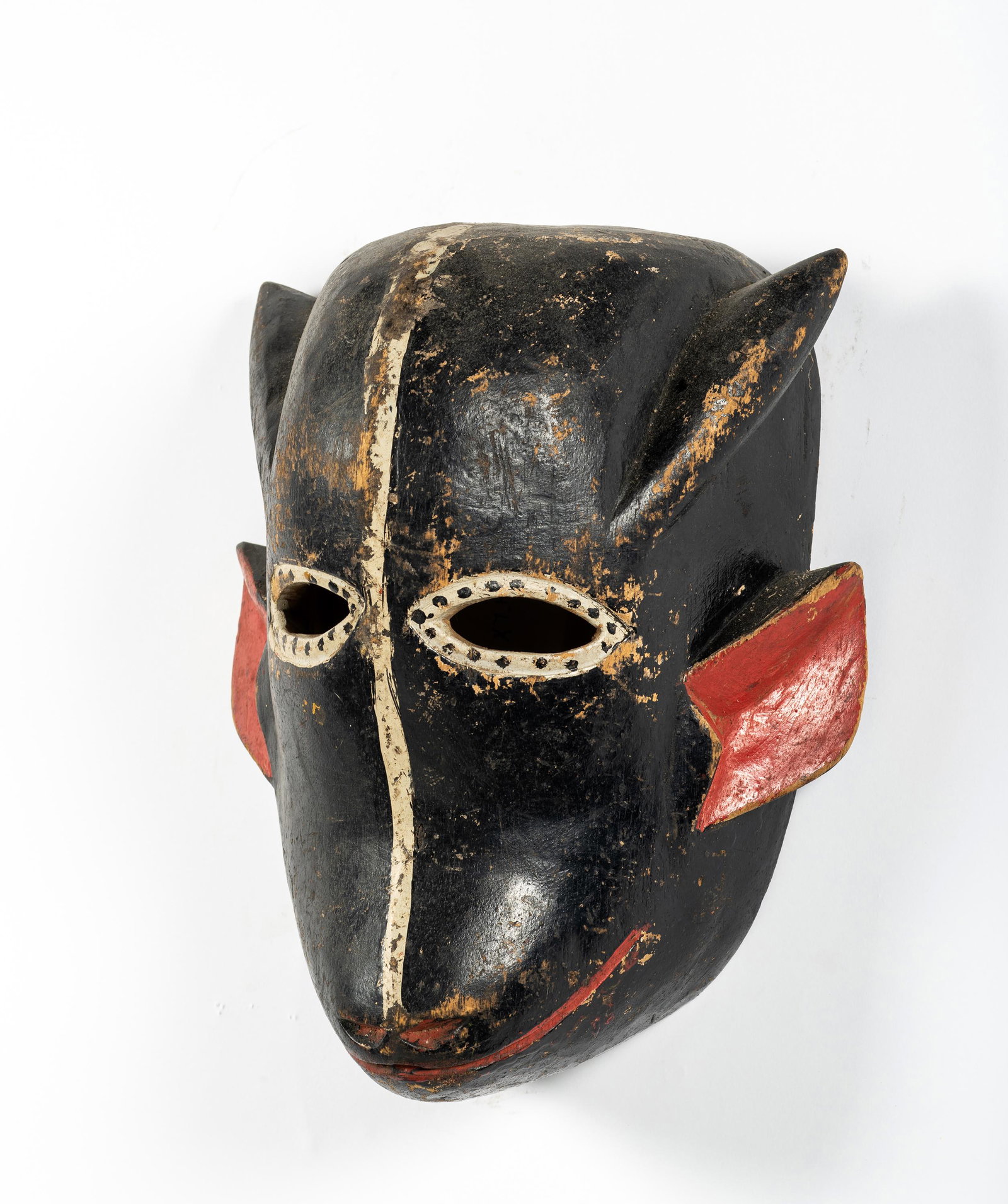 A Baule Painted Animal Mask (1 of 8)