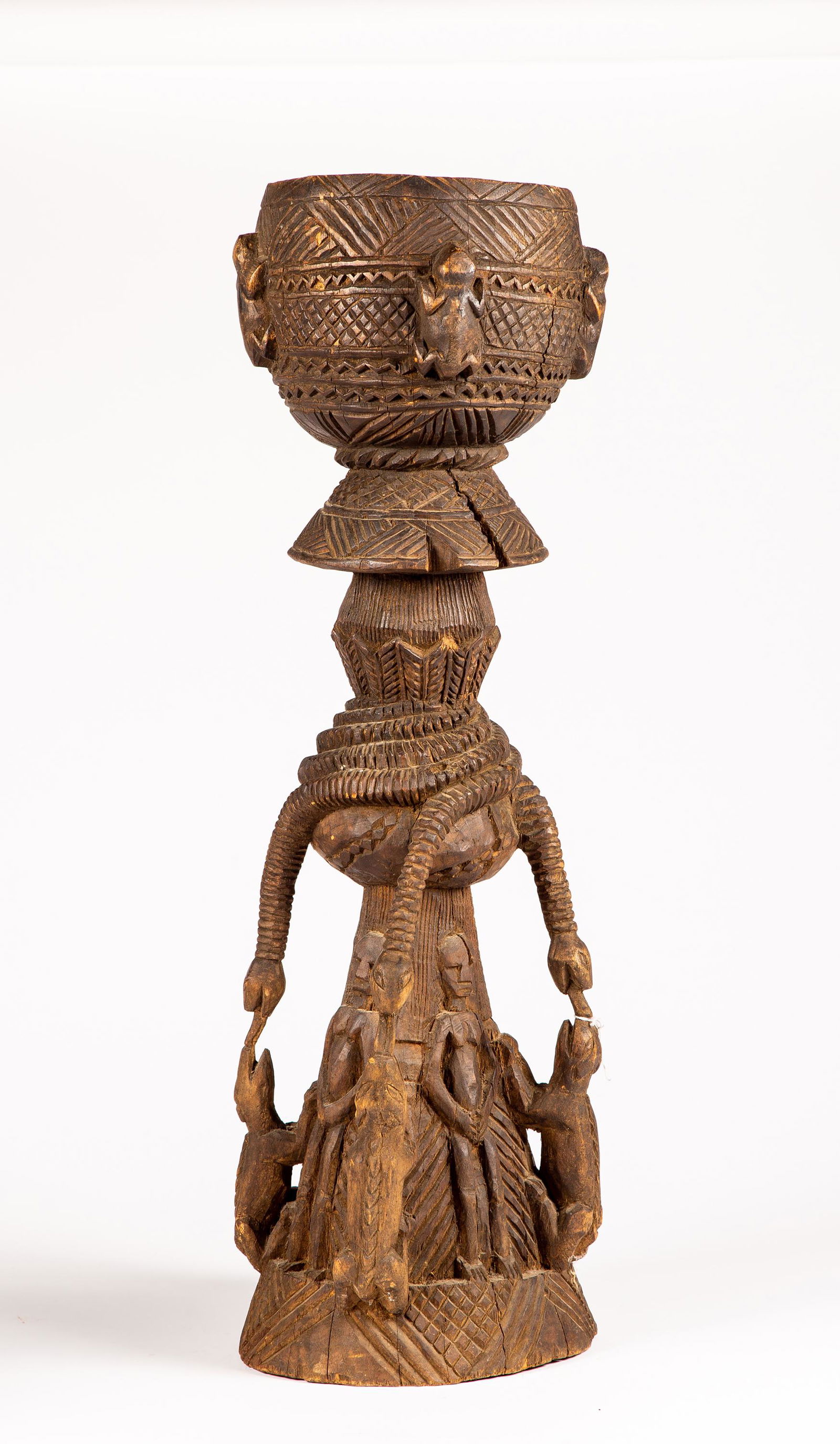 An African Figural Mortar (1 of 9)
