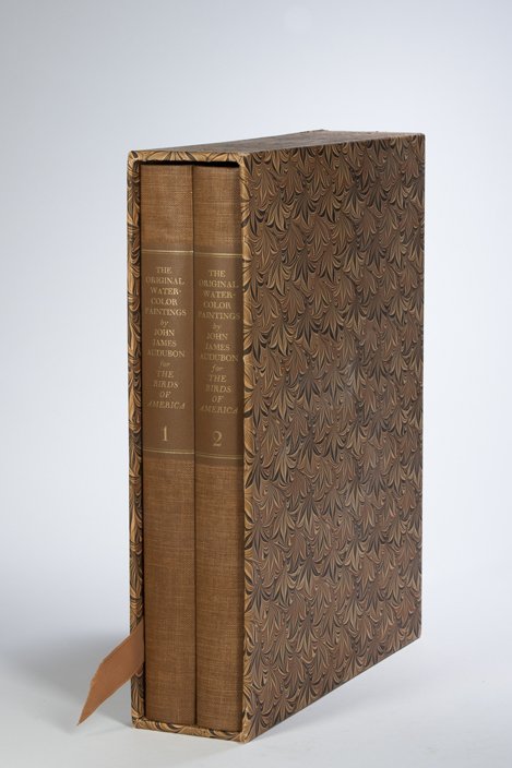 Two Volumes "Birds of America" by John James Audubon,: Two Volumes "Birds of America" by John James Audubon, published by American Heritage, NY, 196, Edition.