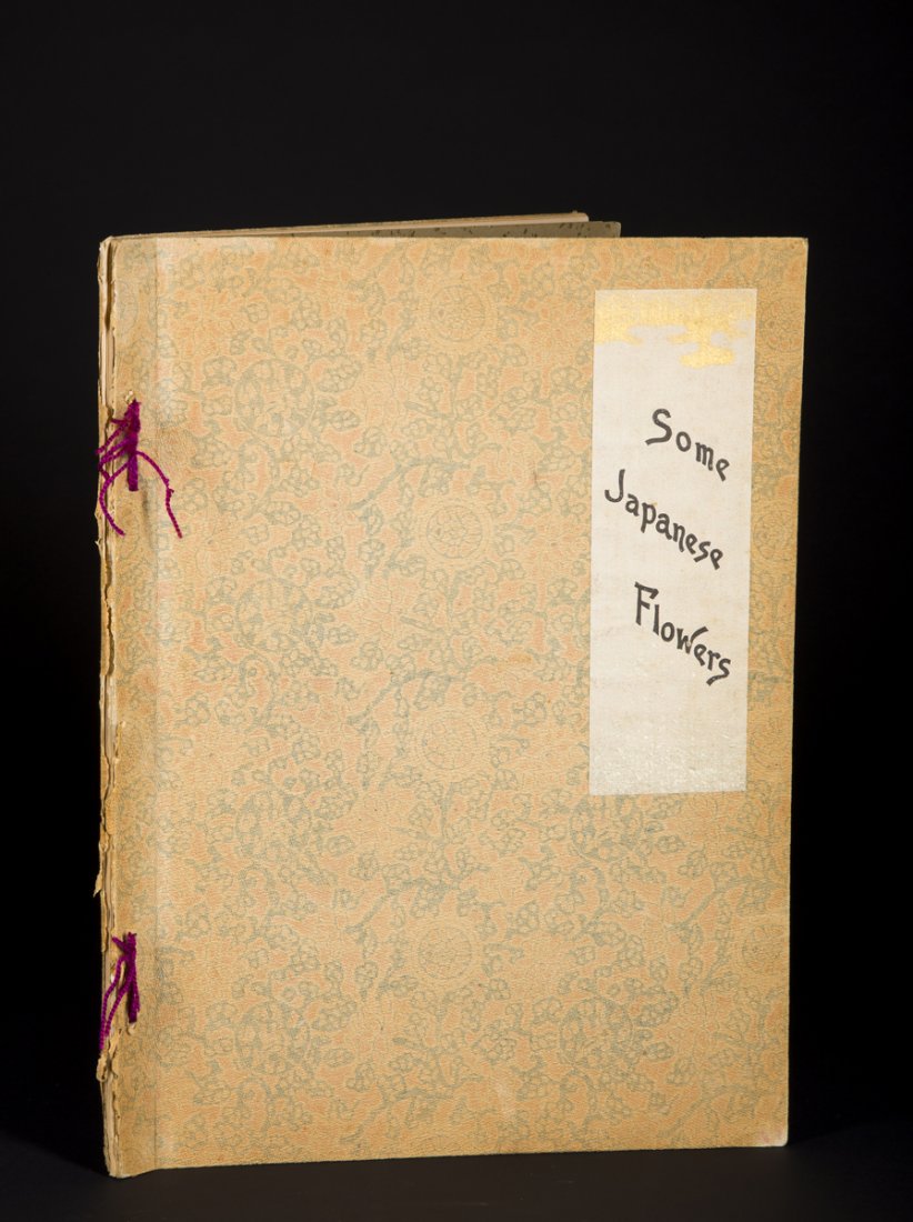 "Some Japanese flowers" by Kazumasa Ogawa: "Some Japanese flowers" by Kazumasa Ogawa (Kelly and Walsh, 1897). 8 (10) colored collotype photographs.Estimate: $200 - $400