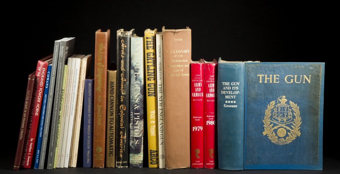 23 Misc. Books on Firearms, Weapons, and Armor: 23 Misc. Books on Firearms, Weapons, and Armor. Estimate: $100 - $200