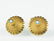 Yellow Gold Lantern form earrings