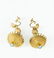 Yellow Gold Lantern form earrings - 3