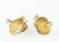 Yellow Gold Lantern form earrings - 4
