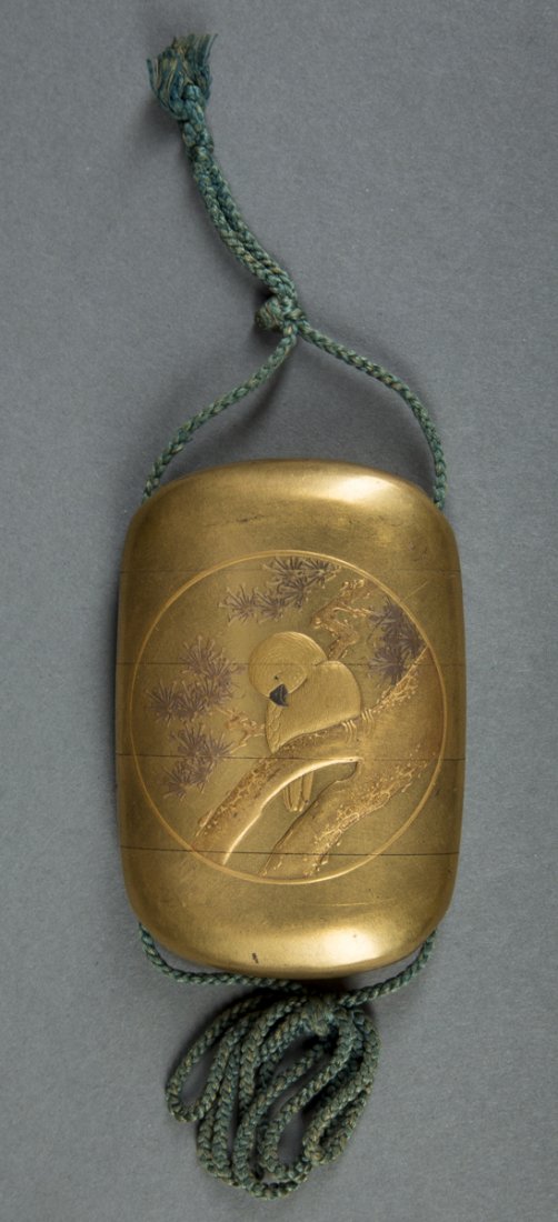 Japanese 5 section Inro (1 of 10)