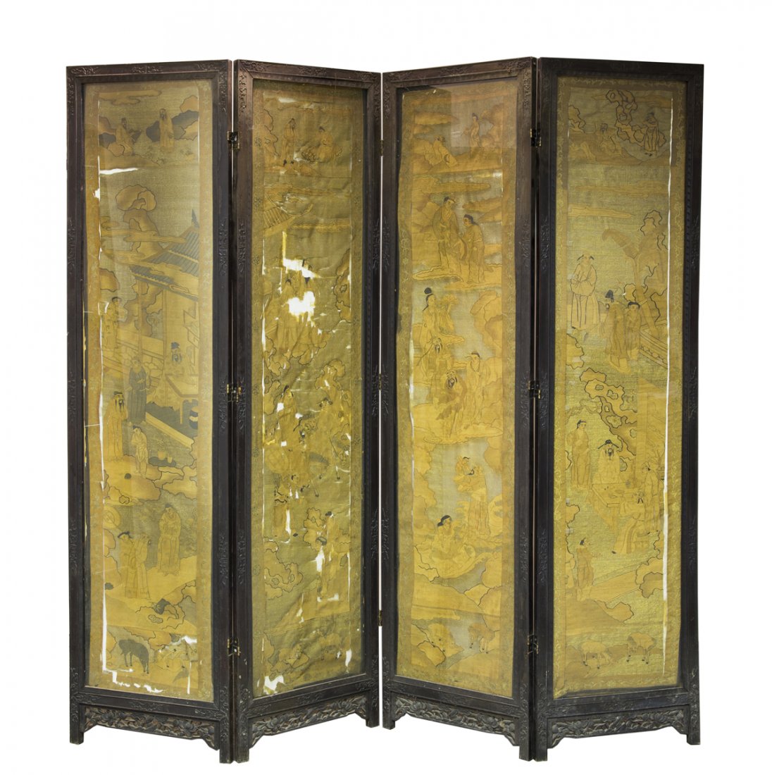Chinese Four Panel Screen (1 of 7)