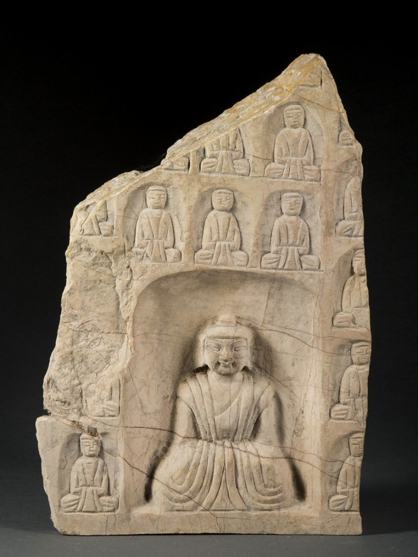 Architectural Stone Buddha Fragment (1 of 10)