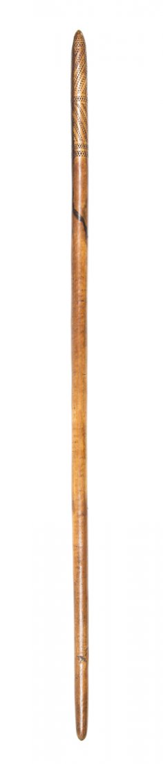 A Fine and rare Fijian Priest's staff 'Titoko' (1 of 10)