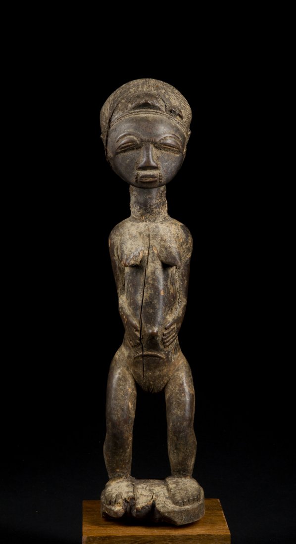 A fine Baule female figure (1 of 10)