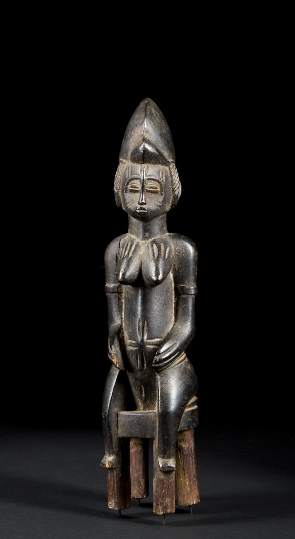 A Lovely Senufo seated figure (1 of 10)