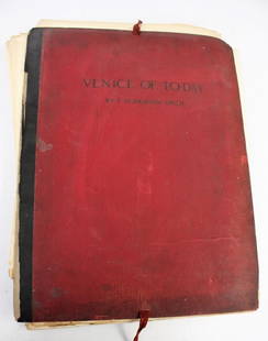 Venice of Today, F. Hopkinson Smith: Venice of To-Day by Francis Hopkinson Smith. 1896