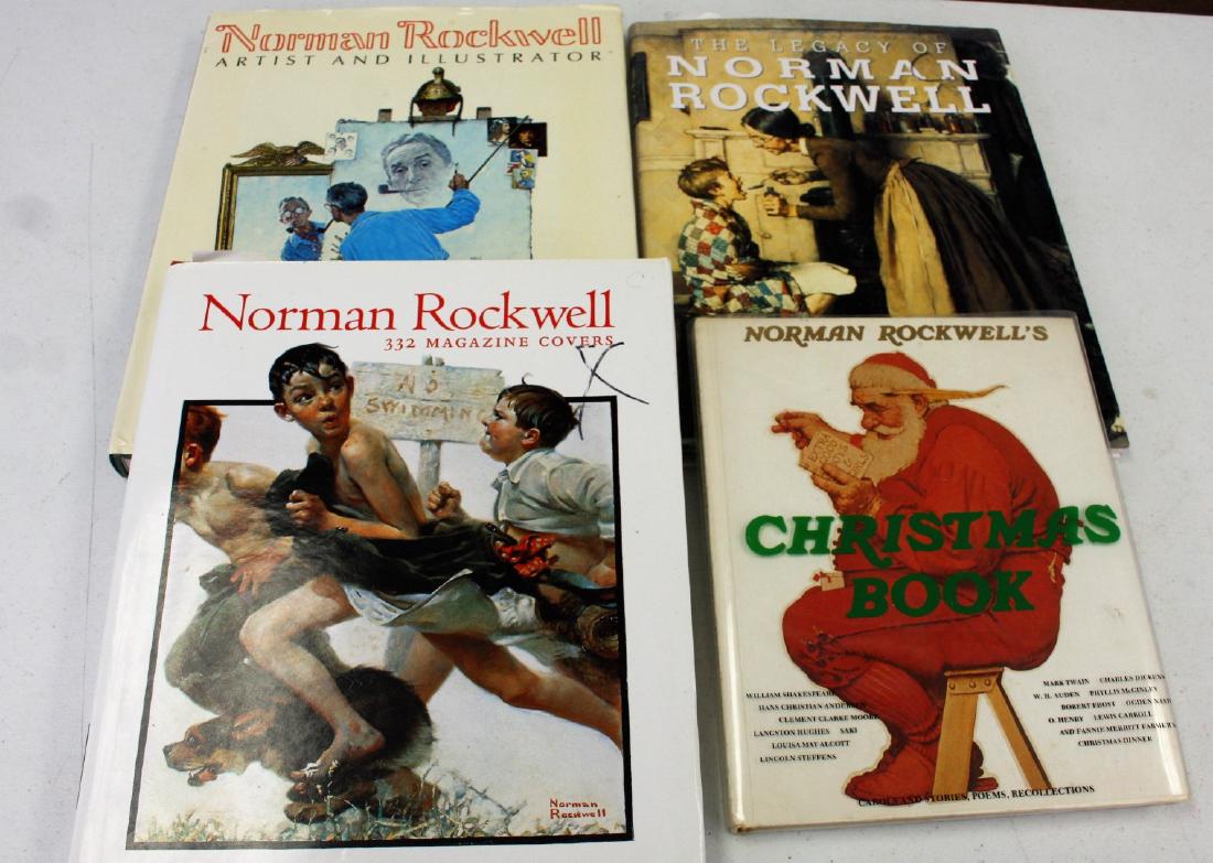 Norman Rockwell: Lot of Four(4) Books: Four(4) Norman Rockwell books
