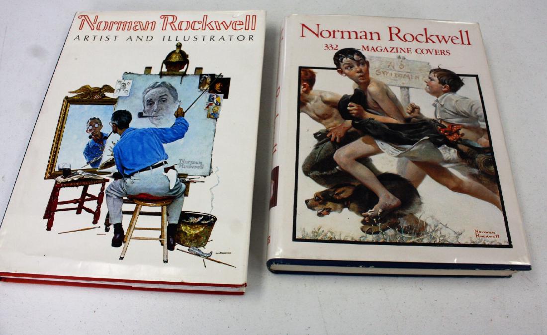 Norman Rockwell: Lot of Two(2) Books: Two(2) Norman Rockwell books
