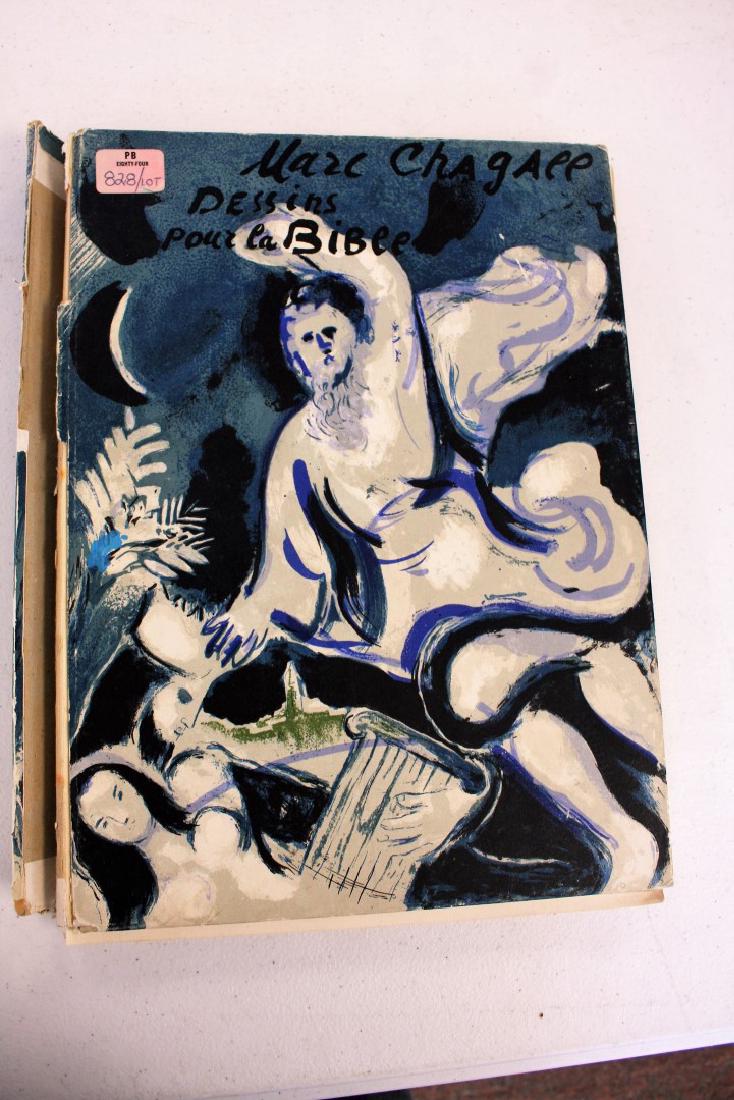 Verve: Marc Chagall: Dessins Pour La Bible: Verve: Marc Chagall: Dessins Pour La Bible. 1960. No. 37-38. PLEASE NOTE: The color lithographs are not present
