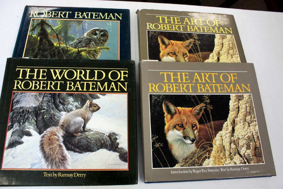 The Art of Robert Bateman: Four(4) Books: Including: Robert Bateman: An Artist in Nature and three(3) others