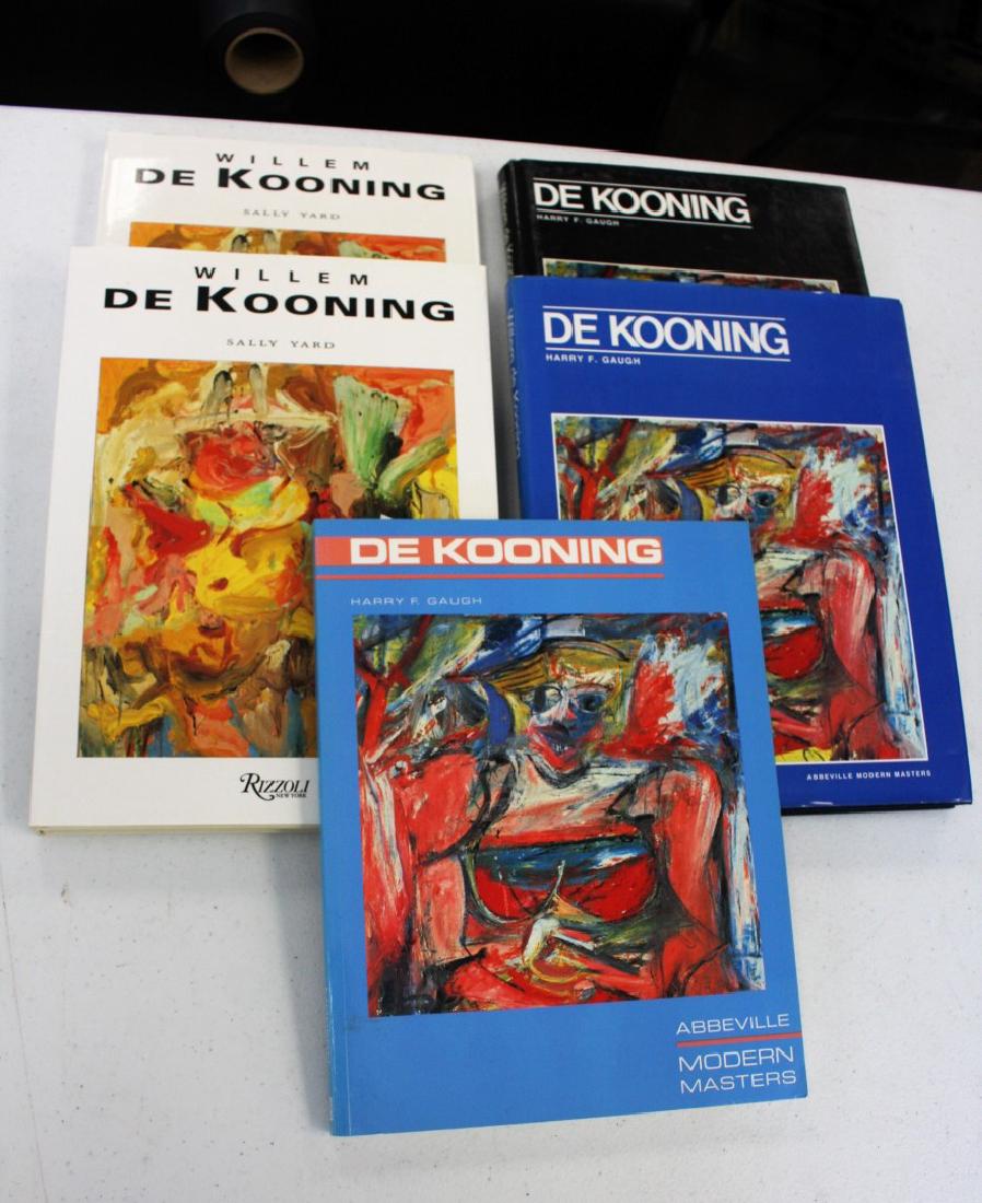 Willem De Kooning: Five(5) Books (1 of 3)